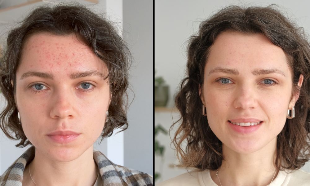 Hydre needling before and after
