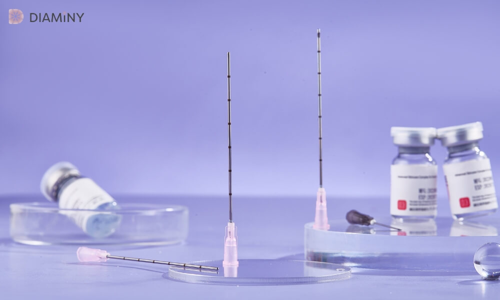 Diaminy Temples cannula 18G FILLER CANNULA