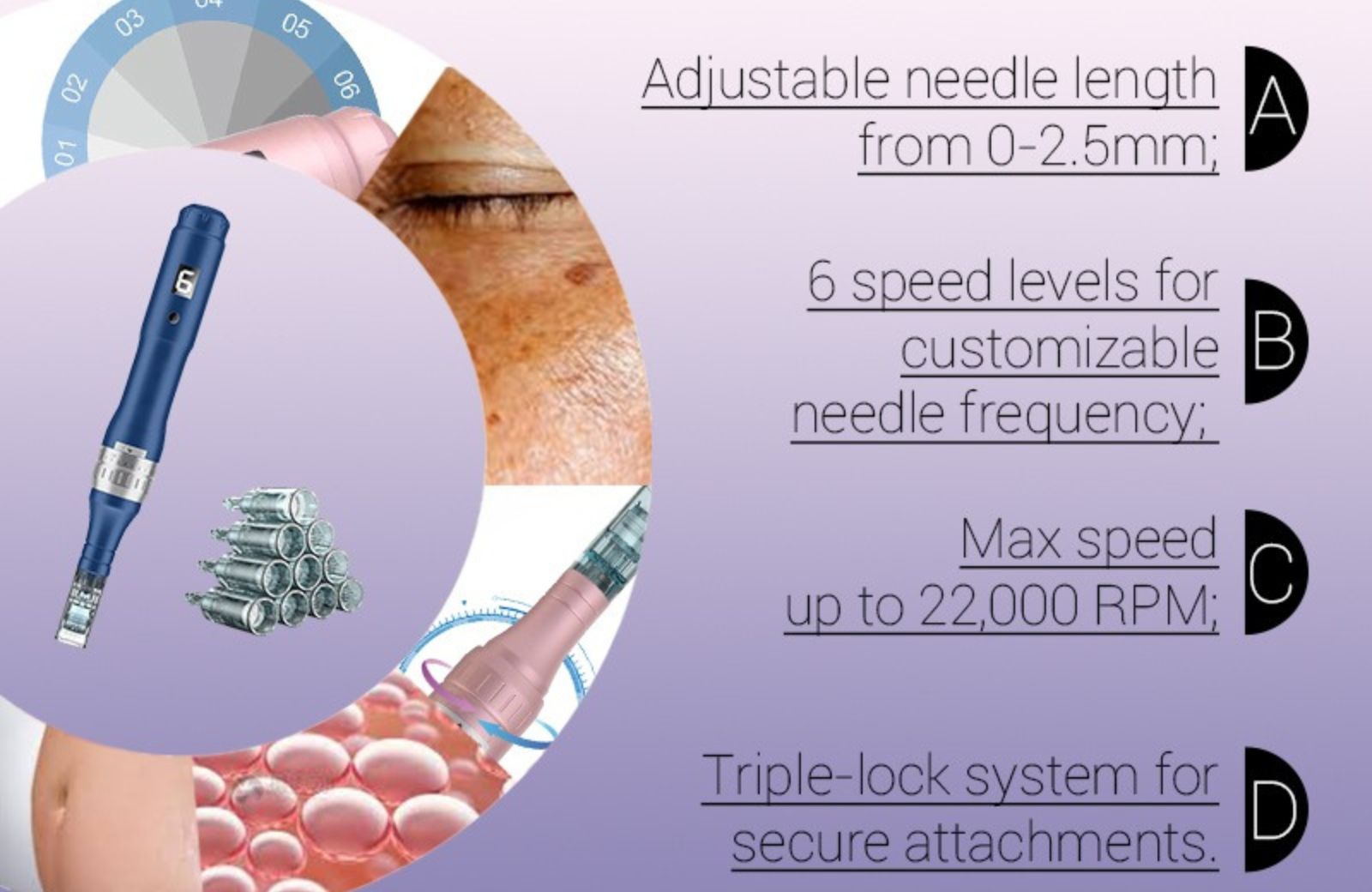 Diaminy Derma Pen Advantages