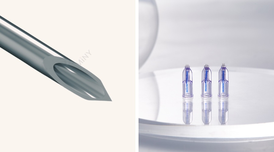 Bevel Tip Needle and Accessories of 3Pin Needle