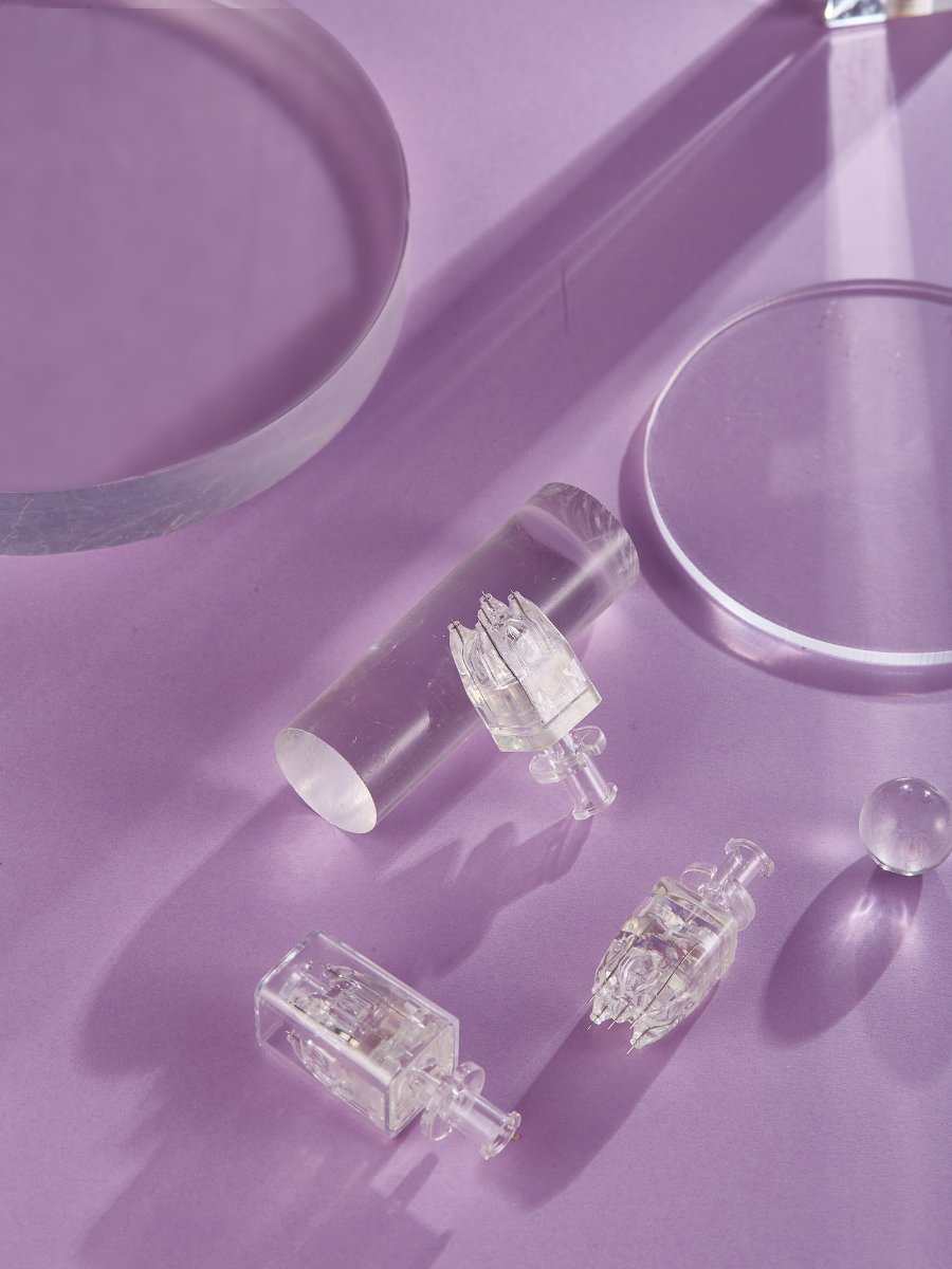 crystal 5 pin needle