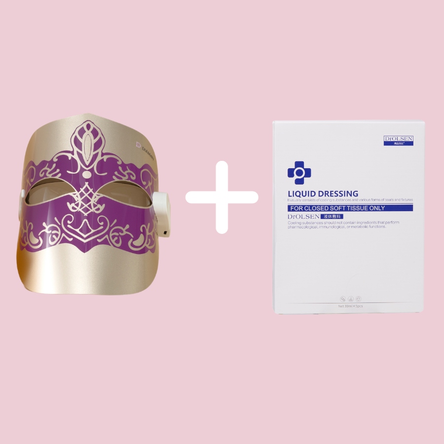 diaminy mask suitable for LED face masks