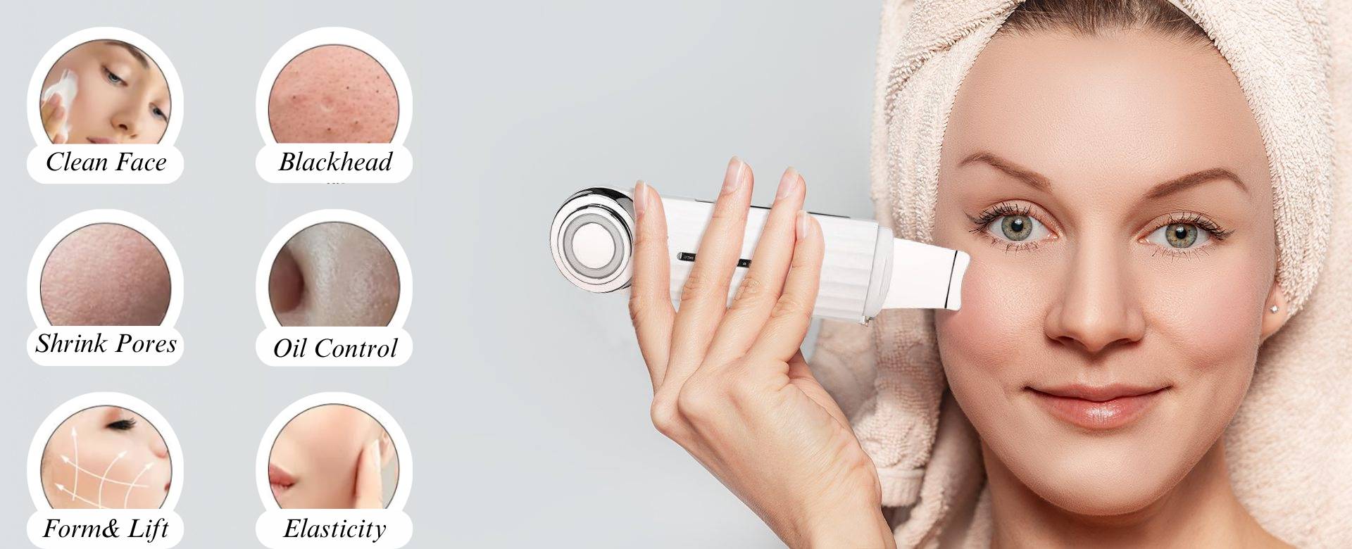 What are the Ultrasonic Skin Scrubber Benefits